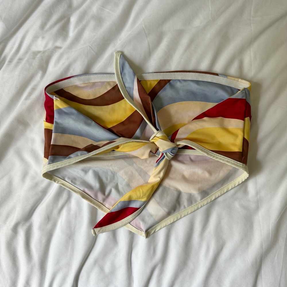 Solid & Striped Multicolor Bikini Top - image 2